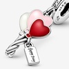 image:imagePANDORA Happy Bday Balloon Dangle Charm  Birthday Charm  Jewelry for Women with Gift Box  Enamel amp Cubic Zirconia Details  Compatible Moments Charm Bracelets  Sterling Silver