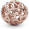 image:imagePANDORA Hearts All Over Charm  Compatible with PANDORA Moments  14k Rose GoldPlated  Gift for Her  Jewelry for Women with Gift Box