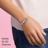 image:imagePANDORA Jewelry Bangle with Heart Clasp  Compatible Moments Charms  Gift for Her  Sterling Silver Bracelet  With Gift Box83 Inches
