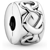 image:imagePANDORA Knotted Hearts Clip Charm  Compatible with PANDORA Moments  Gift for Her  Made with Sterling Silver  with Gift Box