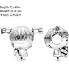 image:imagePANDORA Little Girl with Pigtails Charm  Compatible with PANDORA Moments  Gift for Her  Made with Sterling Silver amp Enamel  with Gift Box