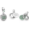 image:imagePANDORA Lucky Four Leaf Clover Dangle Charm  Gift for Her  Compatible Moments  With Gift Box  Sterling Silver with Cubic Zirconia amp ManMade Crystals