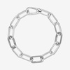image:imagePANDORA ME Link Chain Bracelet  Features 3 Connectors  Sterling Silver Bracelet for Women  Gift for Her  Sterling Silver  With Gift Box59 Inches