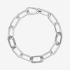 image:imagePANDORA ME Link Chain Bracelet  Features 3 Connectors  Sterling Silver Bracelet for Women  Gift for Her  Sterling Silver  With Gift Box63 Inches