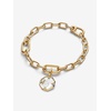 image:imagePANDORA Me Pearlescent Butterfly Medallion Charm  14k GoldPlated Charm with White Bioresin ManMade Mother of Pearl  Gift for Her  Includes Gift Box