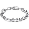 image:imagePANDORA Metal Bead amp Link Chain Bracelet  Compatible ME Charms  Gift for Her  With Gift Box63 Inches