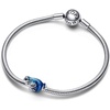 image:imagePANDORA Metallic Blue Gecko Charm  Gift for Her  Compatible with PANDORA Moments  With Gift Box  Sterling Silver with Enamel amp ManMade Crystals