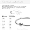 image:imagePANDORA Moments Barrel Clasp Snake Chain Bracelet  Bracelet for Women  With Gift BoxGold