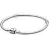 image:imagePANDORA Moments Barrel Clasp Snake Chain Bracelet With Gift BoxGold