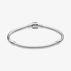 image:imagePANDORA Moments Barrel Clasp Snake Chain Bracelet With Gift BoxSilver