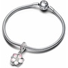 image:imagePANDORA Moments Cherry Blossom Dangle Charm  Sterling Silver Charm with Cubic Zirconia amp Enamel  Jewelry for Women  Includes Gift Box