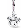 image:imagePANDORA Moments Cherry Blossom Dangle Charm  Sterling Silver Charm with Cubic Zirconia amp Enamel  Jewelry for Women  Includes Gift Box