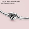 image:imagePANDORA Moments Family Tree Heart Clasp Snake Chain Bracelet  With Gift BoxSilver
