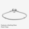 image:imagePANDORA Moments Family Tree Heart Clasp Snake Chain Bracelet  With Gift BoxSilver