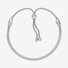 image:imagePANDORA Moments Snake Chain Slider Bracelet  Adjustable Charm Bracelet  Jewelry for Women with Gift Box  Compatible Moments110 Inches