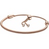 image:imagePANDORA Moments Snake Chain Slider Bracelet  Adjustable Charm Bracelet  Jewelry for Women with Gift Box  Compatible Moments90 Centimeters