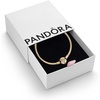 image:imagePANDORA Moments Sparkling Crown O Pav Clasp Snake Chain Bracelet  Gift for Her  With Gift Box67 Inches