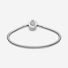 image:imagePANDORA Moments Sparkling Crown O Pav Clasp Snake Chain Bracelet  Gift for Her  With Gift Box79 Inches