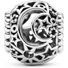 image:imagePANDORA Openwork Sun Stars amp Moon Charm  Gift for Her  Compatible Moments  Sterling Silver  With Gift Box
