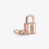 image:imagePANDORA Padlock amp Key Dangle Charm  Compatible Moments  Stunning Womens Jewelry  Gift for Her Rose amp Cubic Zirconia  with Gift Box