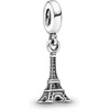 image:imagePANDORA Paris Eiffel Tower Dangle Charm  Compatible with PANDORA Moments  Sterling Silver  Gift for Her  Jewelry for Women with Gift Box