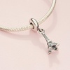 image:imagePANDORA Paris Eiffel Tower Dangle Charm  Compatible with PANDORA Moments  Sterling Silver  Gift for Her  Jewelry for Women with Gift Box