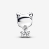 image:imagePANDORA Pet Cat amp Bow Charm  Compatible Moments Bracelets  Jewelry for Women  Gift for Women in Your Life  Made with Sterling Silver amp Cubic Zirconia With Gift Box