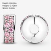 image:imagePANDORA Pink Pav Clip Charm  Compatible with PANDORA Moments  Sterling Silver with Cubic Zirconia  Gift for Her  Jewelry for Women with Gift Box