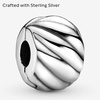 image:imagePANDORA Polished Feathered Clip Charm  Bracelet Charm for PANDORA Moments Bracelets  Stunning Womens Jewelry  Gift for Women in Your Life  Made with Sterling Silver  With Gift Box