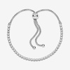 image:imagePANDORA Sparkling Slider Tennis Bracelet  Adjustable Slider Bracelet  Jewelry for Women with Gift Box  Sterling Silver amp Cubic Zirconia91 Centimeters