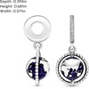 image:imagePANDORA Spinning Globe Dangle Charm  Compatible with PANDORA Moments  Sterling Silver Enamel amp Cubic Zirconia  Gift for Her  Jewelry for Women with Gift Box