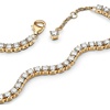 image:imagePANDORA Timeless Sparkling Tennis Bracelet  14k GoldPlated Unique Metal Blend Bracelet with Cubic Zirconia  Gift for Women  Includes Gift Box200 Centimeters