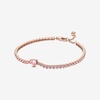 image:imagePANDORA Triple Stone Heart Collier Necklace  Gift for Her  Jewelry for Women  With Gift Box63 Inches