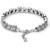 image:imagePANDORAHalo Hearts BraceletSterling silverWith Gift BoxSilver