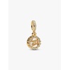 image:imagePANDORAHappy Birthday Cake Dangle CharmGold platedWith Gift Box