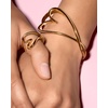 image:imagePANDORAOrganically Shaped Heart BangleGold plated With Gift BoxGold