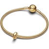 image:imagePANDORARound Clip CharmGold platedWith Gift Box