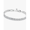image:imagePANDORASparkling Bold Tennis BraceletSterling silver With Gift BoxSilver