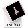 image:imagePANDORA Airplane Globe amp Suitcase Triple Dangle Charm  Gift for Her  Compatible Moments Rose Charm  With Gift Box