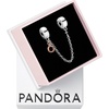 image:imagePANDORA Dangling Crown O Safety Chain Charm  Compatible with PANDORA Moments  Gift for Her  Made with Pandora Rose amp Sterling Silver  with Gift Box