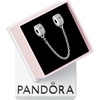 image:imagePANDORA Logo Safety Chain Clip Charm  Compatible Moments Bracelets  Jewelry for Women  Gift for Women in Your Life  Made with Sterling Silver amp Cubic Zirconia With Gift Box