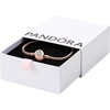image:imagePANDORA Moments Sparkling Crown O Pav Clasp Snake Chain Bracelet  Gift for Her  With Gift Box67 Inches