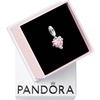 image:imagePANDORA Pink Family Tree amp Heart Dangle Charm  Compatible with PANDORA Moments  Gift for Her  Sterling Silver with Pink Crystal  With Gift Box