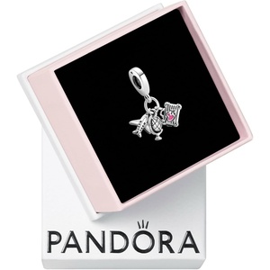 image:imagePANDORA Airplane Globe amp Suitcase Triple Dangle Charm  Bracelet Charm Moments Bracelets  Stunning Womens Jewelry  Gift for Women  Made with Sterling Silver amp Enamel  With Gift Box