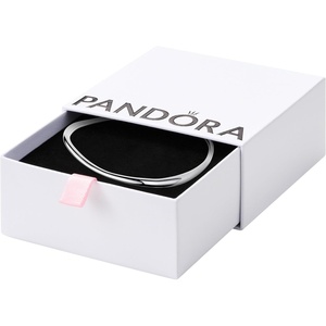 image:imagePANDORA Essence Organically Shaped Bangle  Sterling Silver Bangle  Gift for Women  Includes Gift Box17