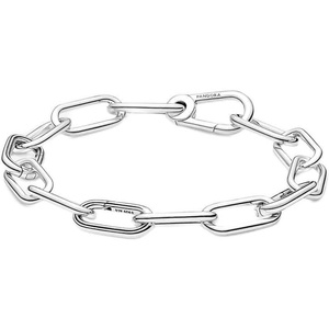 image:imagePANDORA ME Link Chain Bracelet  Features 3 Connectors  Sterling Silver Bracelet for Women  Gift for Her  Sterling Silver  With Gift Box59 Inches
