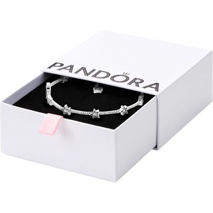 image:imagePandora Celestial Stars Bracelet  Gift for Her  Sterling Silver amp Cubic Zirconia Bracelet for Women  With Gift Box79 Inches