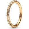 image:imagePANDORA ME Pav Ring  Gold Ring for Women  Layering or Stackable Ring  Gift for Her Shine with Cubic Zirconia  With Gift Box  Size 85