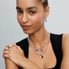 image:imagePANDORA Me Halved Enamel Signet Ring  Sterling SIlver Ring with Cubic Zirconia amp Enamel  Includes Gift Box3