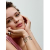 image:imagePANDORA Me Halved Enamel Signet Ring  Sterling SIlver Ring with Cubic Zirconia amp Enamel  Includes Gift Box45